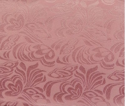 TB-FDN  提花桌布  枱布 100％滌  鬱金香-粉色 花瓣紋  RENE 側面照